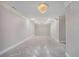 Spacious basement area with tiled flooring, recessed lighting, and custom trim at 2612 Grove Park Ln, Conyers, GA 30094