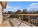 Deck overlooking the backyard providing a relaxing outdoor space for entertaining at 2612 Grove Park Ln, Conyers, GA 30094