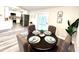 Bright dining area with seating for four at 204 Apple Branch Dr, Woodstock, GA 30188