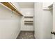 Walk-in closet with shelves for storage at 1057 Falling Water Se Dr, Smyrna, GA 30080