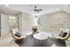 Bright bonus room features an adjacent bathroom and inviting decor at 710 Cox Rd, Roswell, GA 30075
