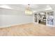 View of a possible flex space or home gym with mirrored walls and exercise equipment at 710 Cox Rd, Roswell, GA 30075