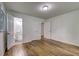 Bedroom with hardwood floors and en-suite bath at 131 Brookwood Sw Dr, Marietta, GA 30064