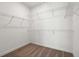 Large walk-in closet with wire shelving at 3879 Allegretto Cir # 116, Atlanta, GA 30339