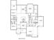 First floor plan including kitchen, dining room, and Primary suite at 325 Mont Harmony Sw Rd, Powder Springs, GA 30127