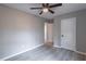 Spacious bedroom with ceiling fan and ample closet space at 3814 Whaley Ct, Snellville, GA 30039