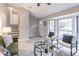 Open living room with bay windows and a view to the entryway at 3814 Whaley Ct, Snellville, GA 30039