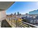 Stunning city skyline view from private balcony at 750 Park Ne Ave # 13W, Atlanta, GA 30326