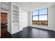 Bright bedroom with large windows and city views at 750 Park Ne Ave # 13W, Atlanta, GA 30326