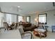 Elegant community lounge with comfortable seating and dining area at 750 Park Ne Ave # 13W, Atlanta, GA 30326