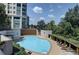 Inviting community pool with surrounding lounge area at 750 Park Ne Ave # 13W, Atlanta, GA 30326