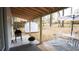 Outdoor patio with seating area and spacious backyard, perfect for outdoor entertaining and relaxation at 4001 Red Oak Dr, Atlanta, GA 30340