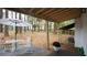 Outdoor patio with seating area and spacious backyard, perfect for outdoor entertaining and relaxation at 4001 Red Oak Dr, Atlanta, GA 30340