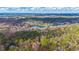 Panoramic view of lakefront community and wooded areas at 2158 Belcourt Dr, Villa Rica, GA 30180