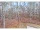 Private wooded backyard with a large open space at 2158 Belcourt Dr, Villa Rica, GA 30180