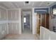 Unfinished bathroom with drywall and shower frame at 1975 Sage Lake Bend Sw, Marietta, GA 30064