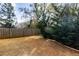 Fenced backyard with grassy area at 370 Park Ne Pl, Atlanta, GA 30317