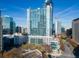 Exterior view of a modern high-rise condo building in the heart of the city, showcasing sleek design at 3324 Peachtree Ne Rd # 1503, Atlanta, GA 30326