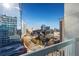 Beautiful city view from the balcony of this luxurious building with great skyline views and tree-lined streets at 3324 Peachtree Ne Rd # 1503, Atlanta, GA 30326