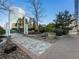 Scenic patio with stone pathway, greenery, and serene city views at 3324 Peachtree Ne Rd # 1503, Atlanta, GA 30326