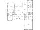 Detailed floor plan showing the layout of the home with room dimensions at 125 Drummond Pl, Covington, GA 30014