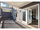 Private back deck with wood decking, railing, and french doors leading to the interior at 434 Herring Dr, Acworth, GA 30102