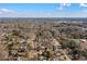 Aerial view of a residential neighborhood with tree-lined streets at 318 Stewart Nw Ave, Marietta, GA 30064