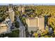 Aerial view of building and surrounding cityscape at 2479 Peachtree Ne Rd # 612, Atlanta, GA 30305