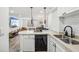 Modern kitchen with breakfast bar, stainless steel appliances at 2479 Peachtree Ne Rd # 612, Atlanta, GA 30305