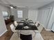 Dining room with dining set and a view of the backyard at 926 Westland Dr, Marietta, GA 30064