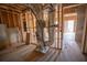 Basement with visible HVAC system with unfinished walls and flooring at 101 Azalea Dr, Villa Rica, GA 30180