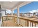 Expansive view from the balcony, showcasing the neighborhood and beautiful blue skies at 1230 Firefly Field Trce, Lawrenceville, GA 30045