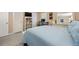 Bedroom with white trim, closet, and a comfortable bed at 1101 Collier Nw Rd # V6, Atlanta, GA 30318