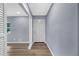 Welcoming entryway showcasing wood-look floors and fresh paint, leading to the rest of the home at 3293 Valleydale Sw Dr, Atlanta, GA 30311