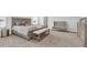 Spacious main bedroom with neutral tones, a comfortable bed, and stylish furniture at 1586 Sungrown Way, Mcdonough, GA 30253