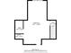 Third-floor blueprint showing bedroom dimensions and layout of a home with stairs and a bathroom at 3372 Baylor Cir, Mcdonough, GA 30253