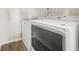 Laundry area with modern appliances and durable flooring at 3372 Baylor Cir, Mcdonough, GA 30253