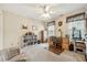 Versatile bedroom used as home office with built-in desk at 3825 Green Ave, Loganville, GA 30052