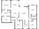 Main floor plan showcases a spacious layout with multiple bedrooms and bathrooms at 3825 Green Ave, Loganville, GA 30052