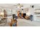 Spacious living room with hardwood floors, fireplace and ample natural light at 3825 Green Ave, Loganville, GA 30052