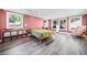 Spacious bedroom with plenty of natural light and hardwood floors at 3420 Aviary Ln, Acworth, GA 30101