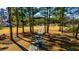 Long driveway lined with trees leading to the home, enhancing the property's curb appeal and privacy at 3625 Pointer Rd, Loganville, GA 30052