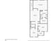 Second floor plan showing primary bedroom, bathroom, and bonus room at 1347 Sunny Lake Dr, Lawrenceville, GA 30043