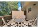 Cozy outdoor deck with seating, offering a private retreat and views of natural surroundings at 1081 Liberty Pkwy, Atlanta, GA 30318