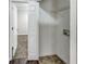 Laundry closet with shelving and gas hookups at 1624 Graystone Dr, Hampton, GA 30228