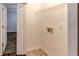 Laundry closet with shelving and gas hookups at 1624 Graystone Dr, Hampton, GA 30228