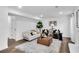 Cozy living room with hardwood floors, white walls, and modern decor at 3290 Ethan Dr, Marietta, GA 30062