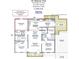 Main floor plan displays a spacious layout with 3 bedrooms, 2 baths, and open living areas at 41 Walnut Trl, Cartersville, GA 30121