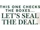 Text overlaid on image that reads 'This one checks the boxes... Let's seal the deal.' at 41 Walnut Trl, Cartersville, GA 30121