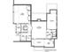 Basement floor plan with a large recreation room, storage, and 3 car garage at 174 Devore Rd, Alpharetta, GA 30009